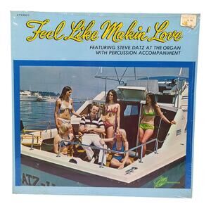 Feel like Makin Love Steve Datz Organ Percussion Milwaukee Vinyl Record RARE New
